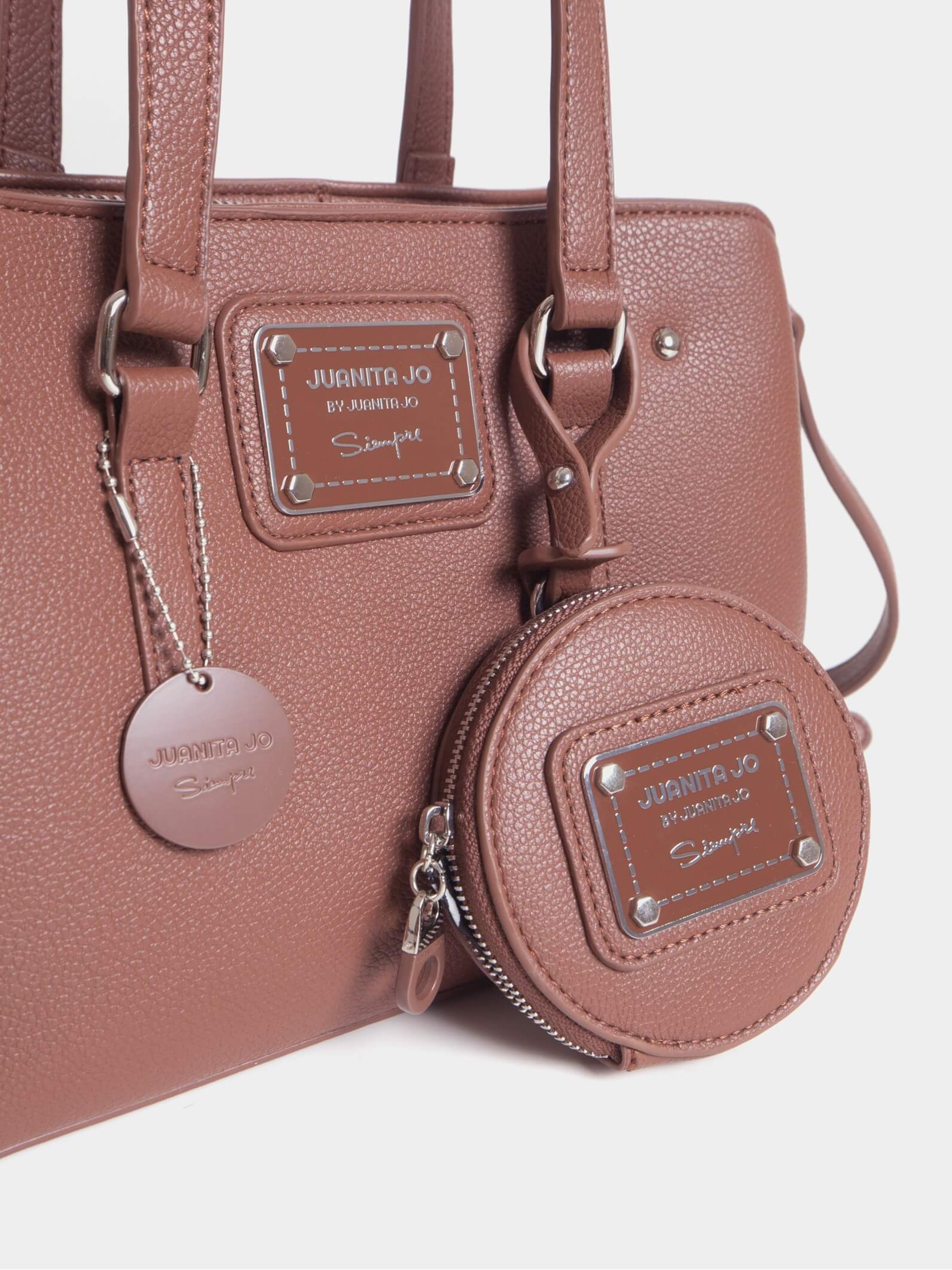 Cartera Mediana Julieta Marrón