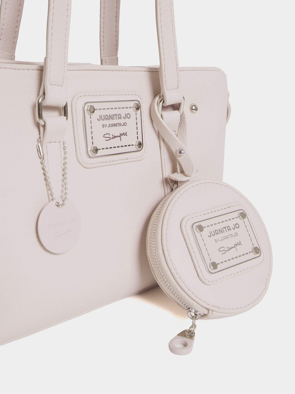 Cartera Mediana Julieta Off White