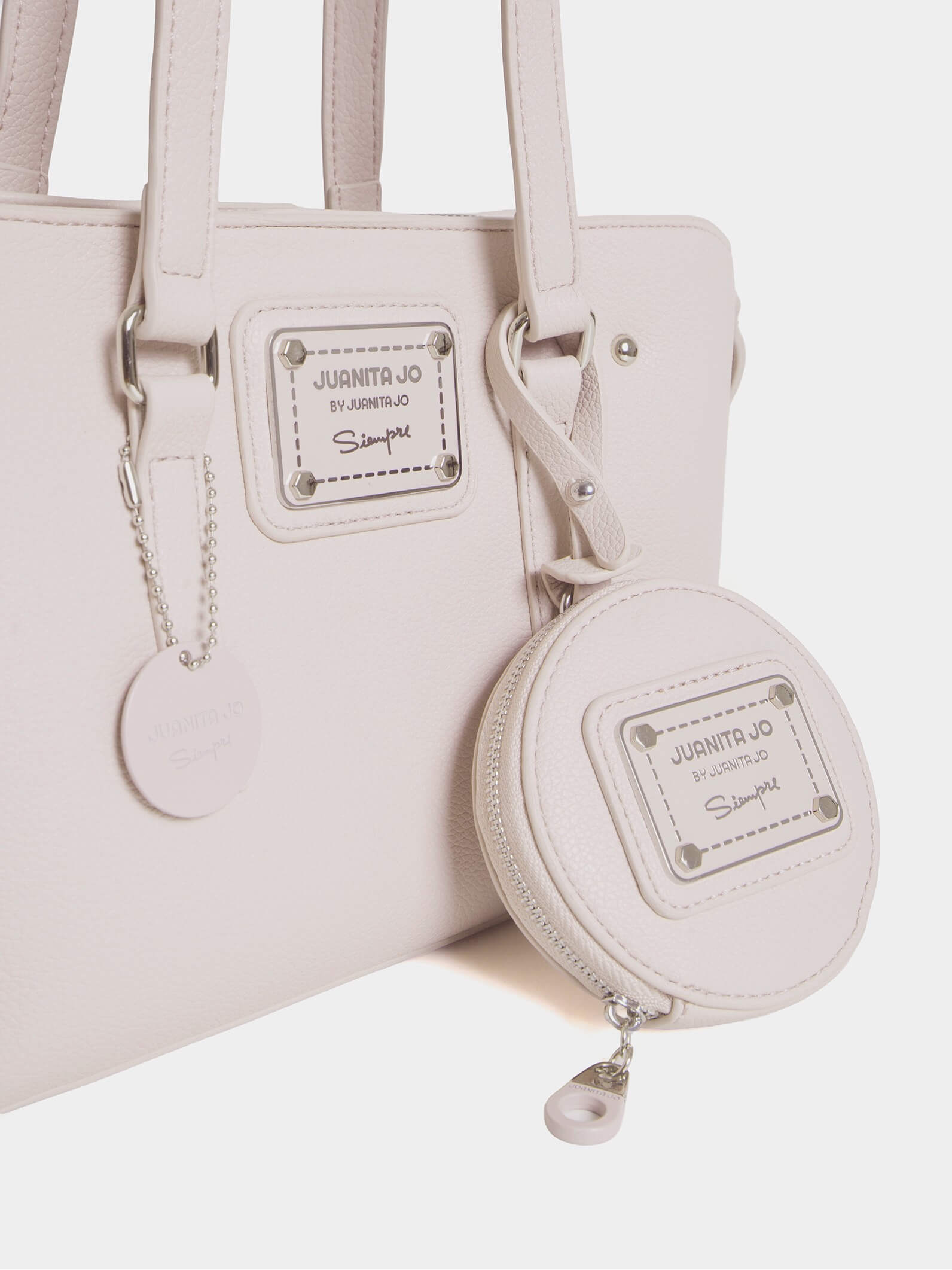 Cartera Mediana Julieta Off White