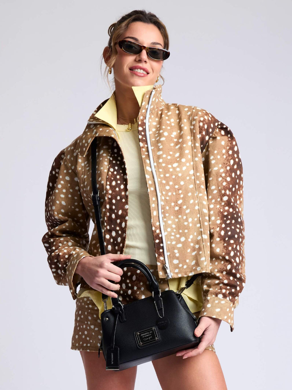 Cartera De Mano Venecia Negro