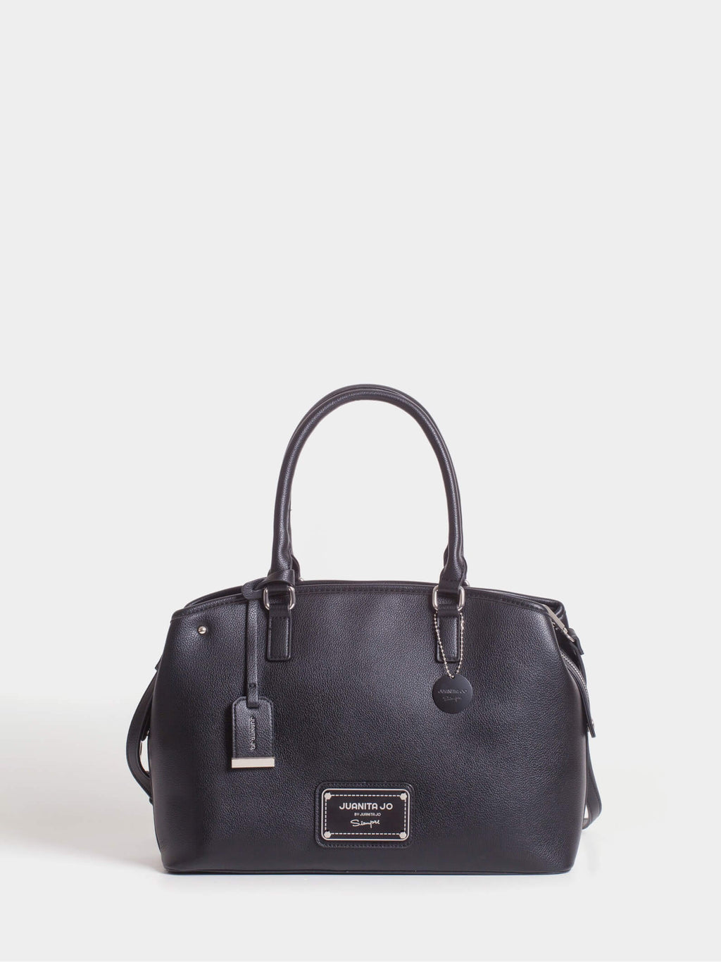 Cartera De Mano Grande Venecia Negro