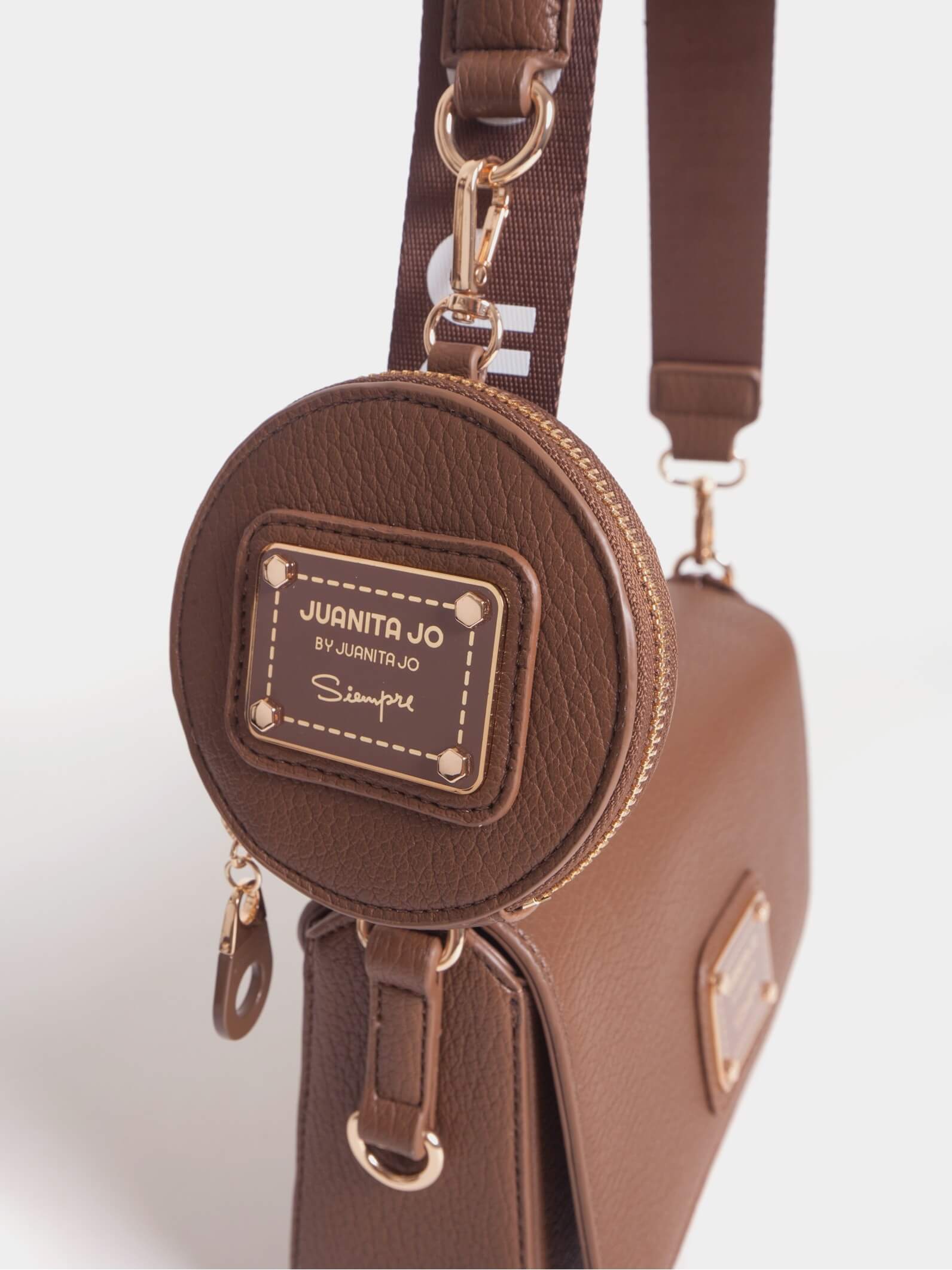 Bandolera Arial Chocolate