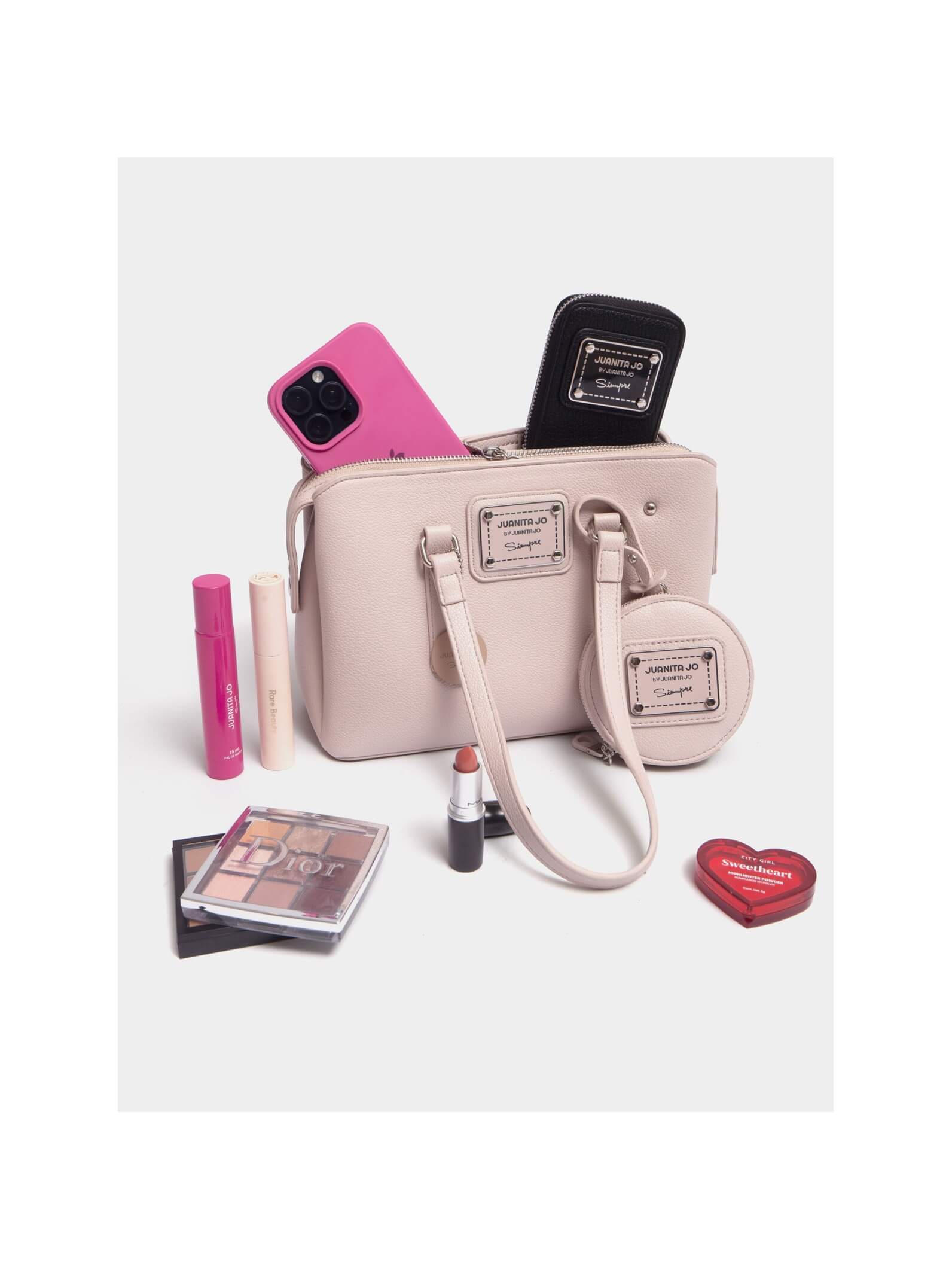 Cartera Mediana Julieta Off White