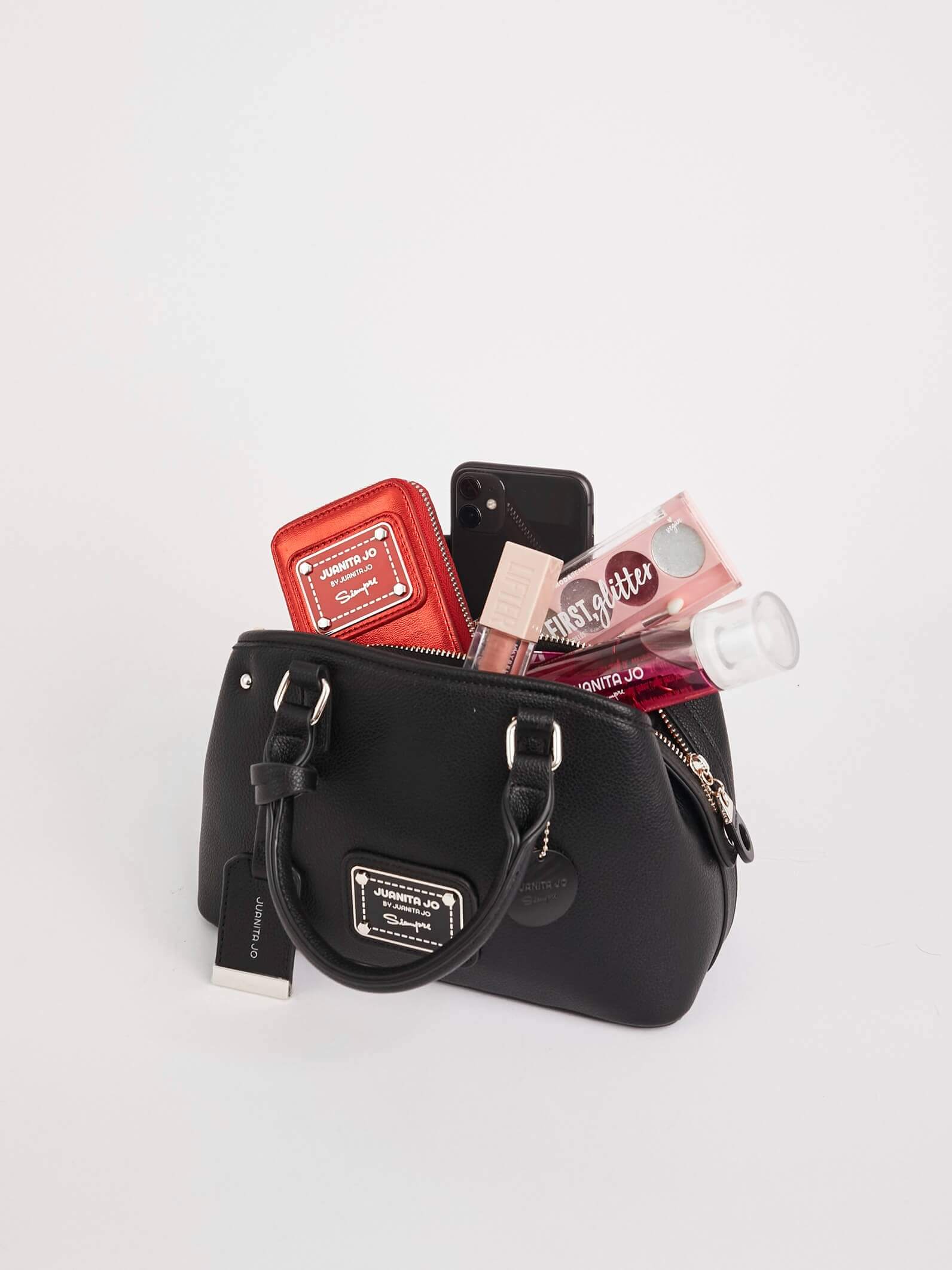 Cartera De Mano Venecia Negro