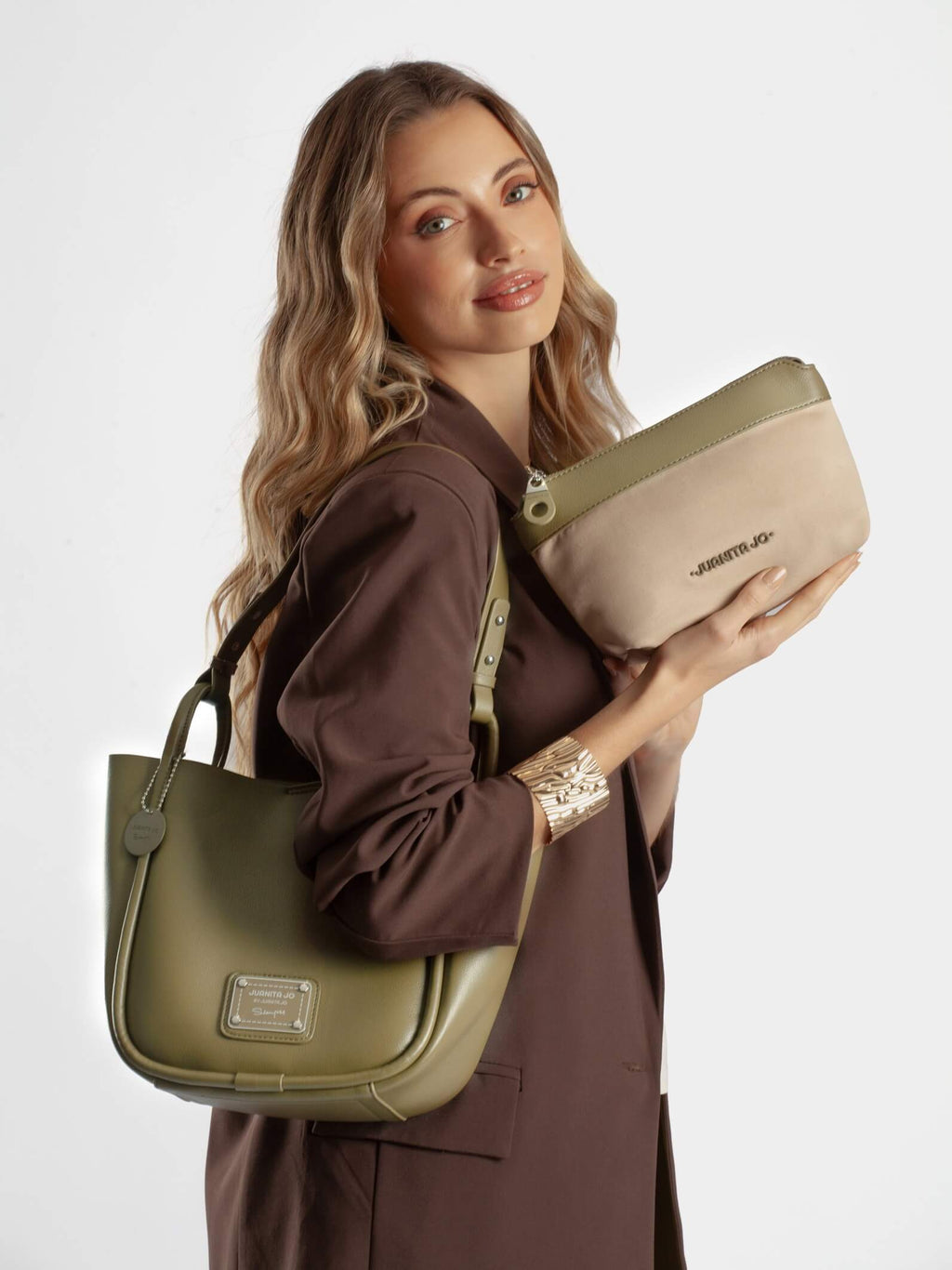 Cartera Carol Mediana Verde