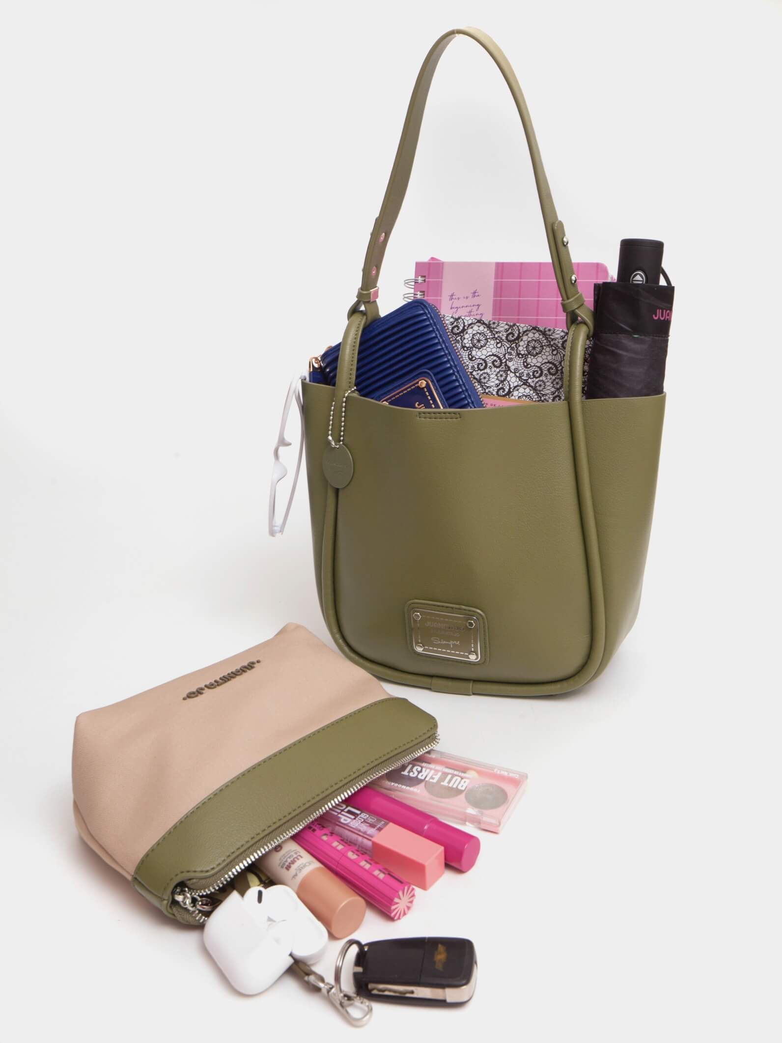 Cartera Carol Mediana Verde