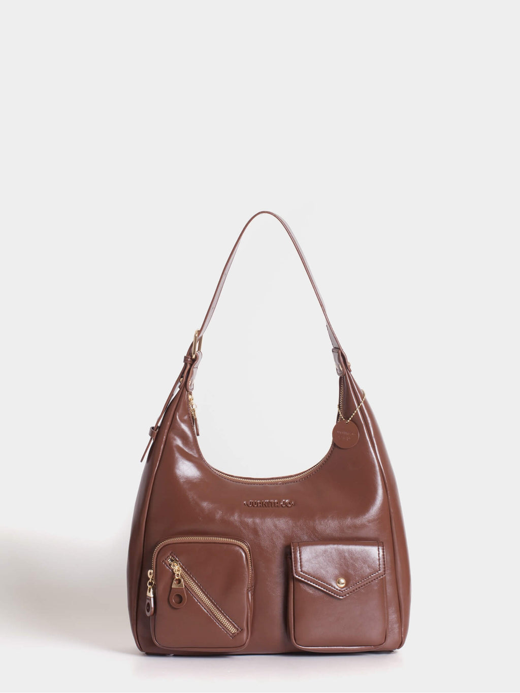Cartera Charol Ginebra Marrón