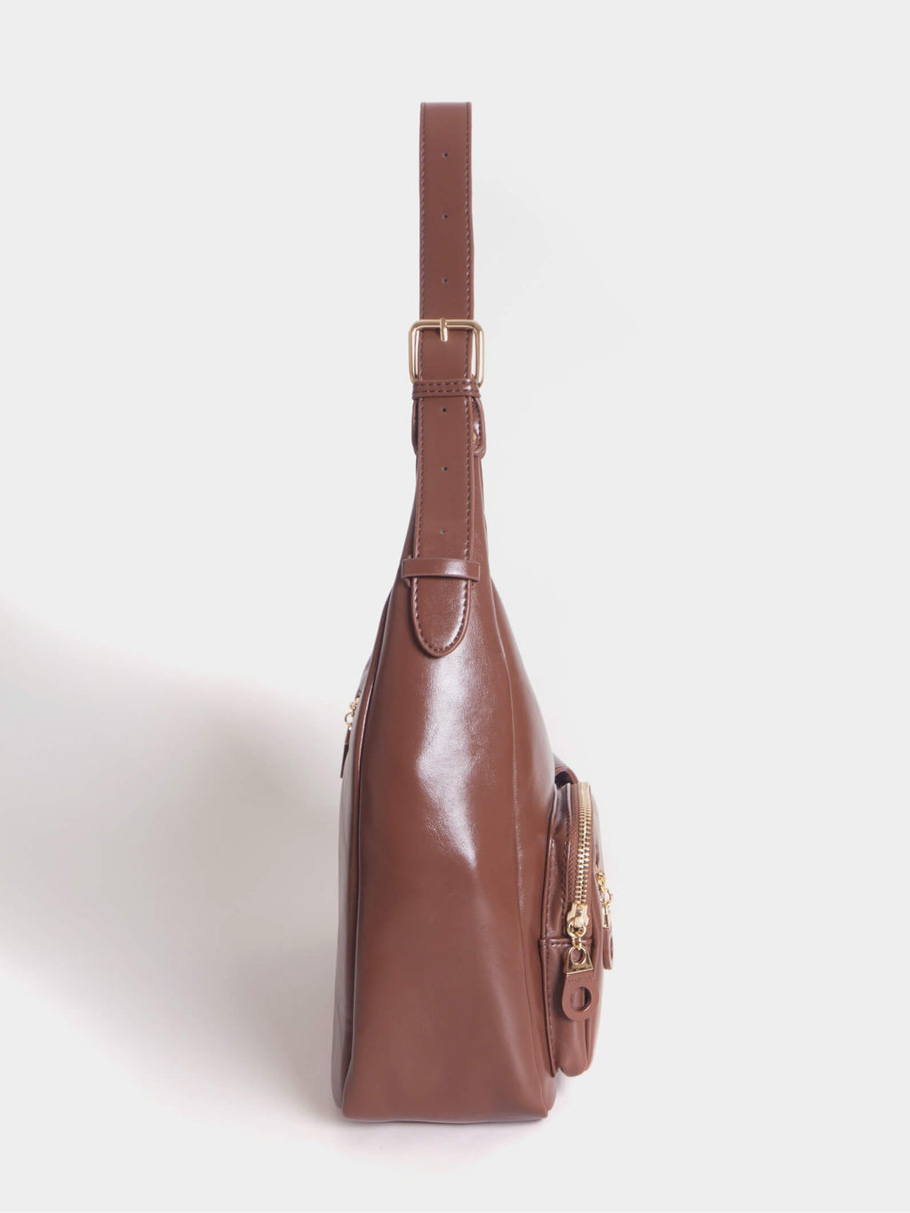 Cartera Charol Ginebra Marrón