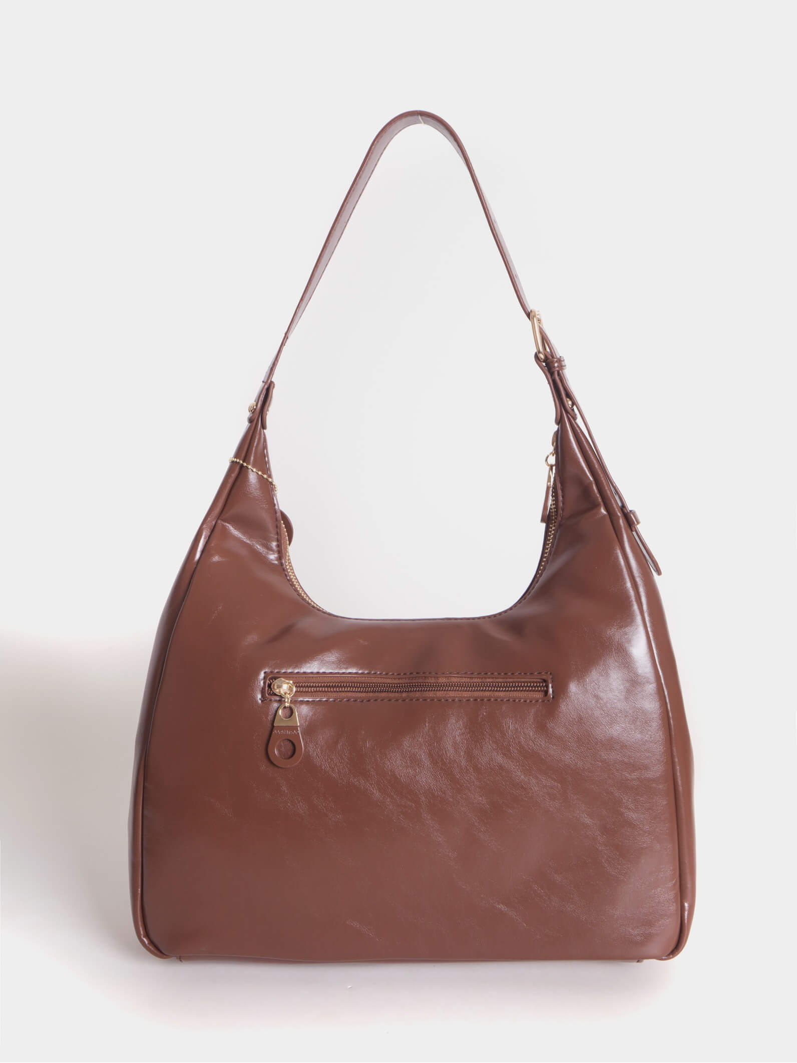 Cartera Charol Ginebra Marrón
