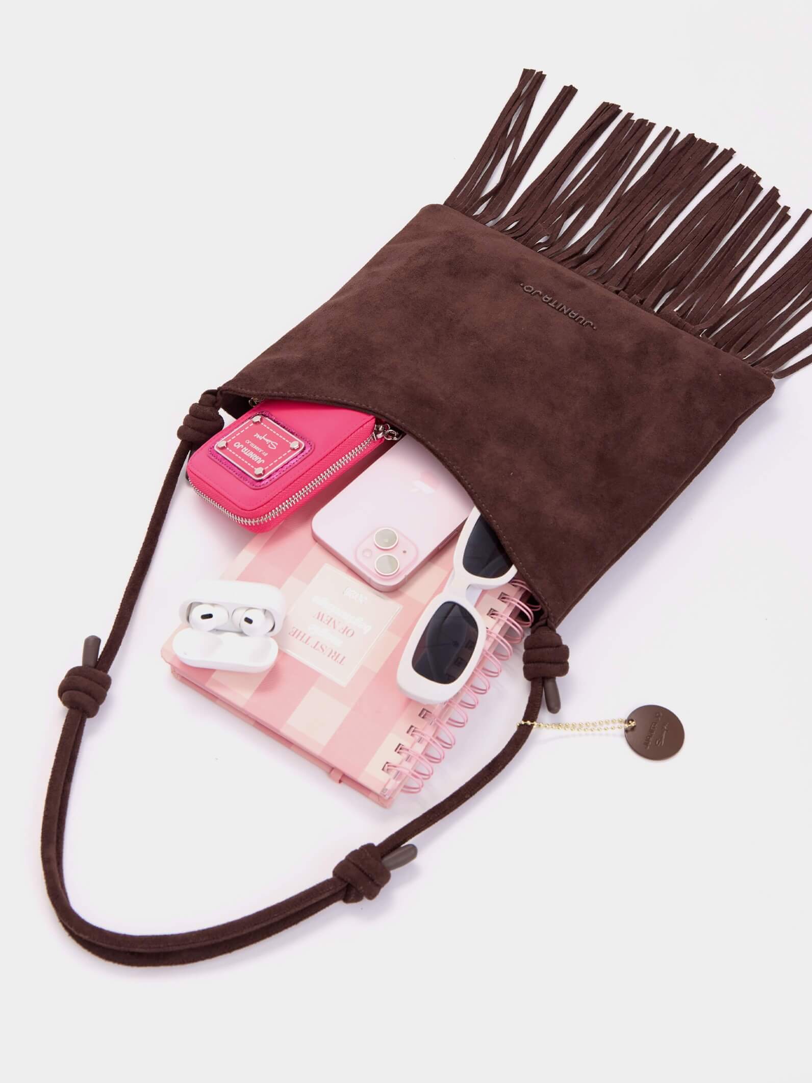 Cartera De Hombro Montana Marrón