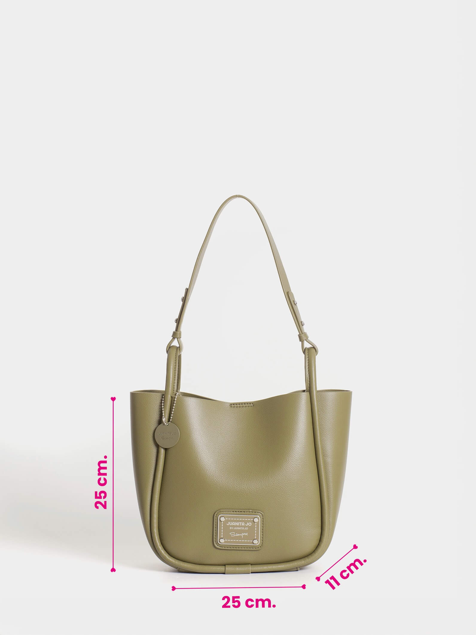 Cartera Carol Mediana Verde