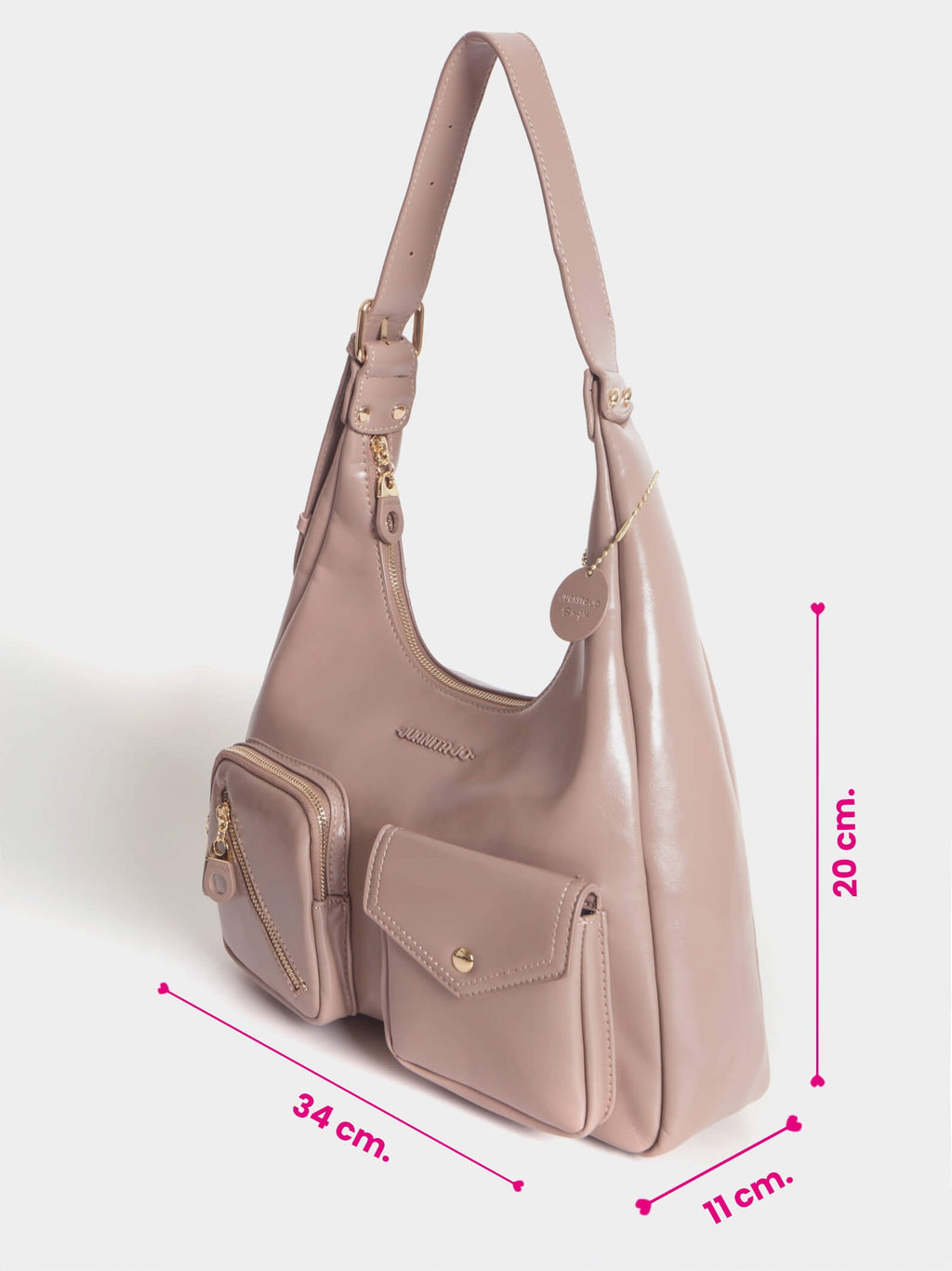 Cartera Charol Ginebra Visón