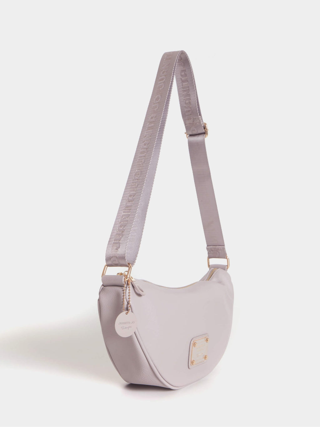 Bandolera Medialuna Madrid Gris