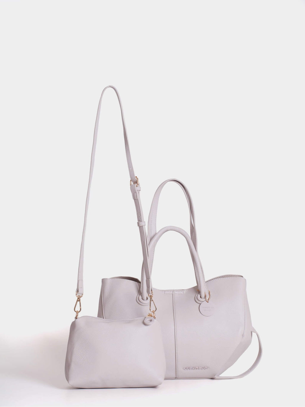 Cartera Marinero Y Bandolera Dakota Gris