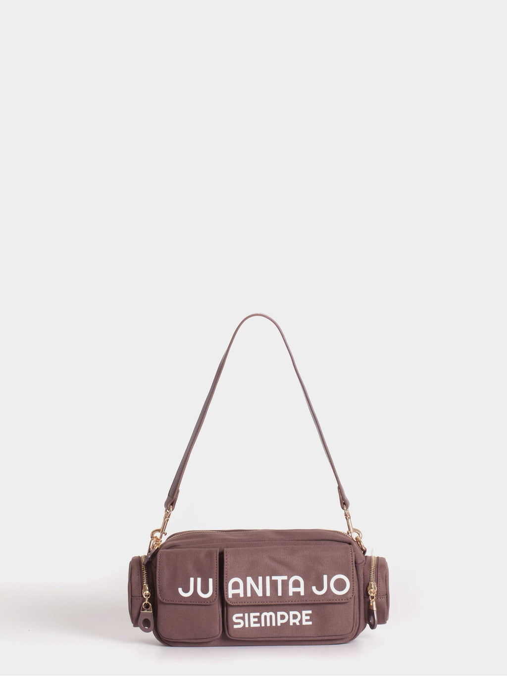 Cartera De Hombro Dafne Marrón