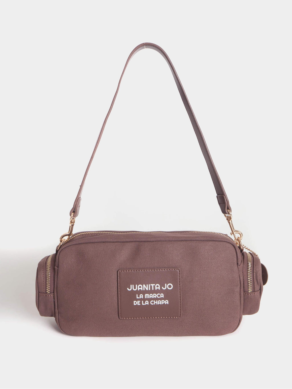 Cartera De Hombro Dafne Marrón
