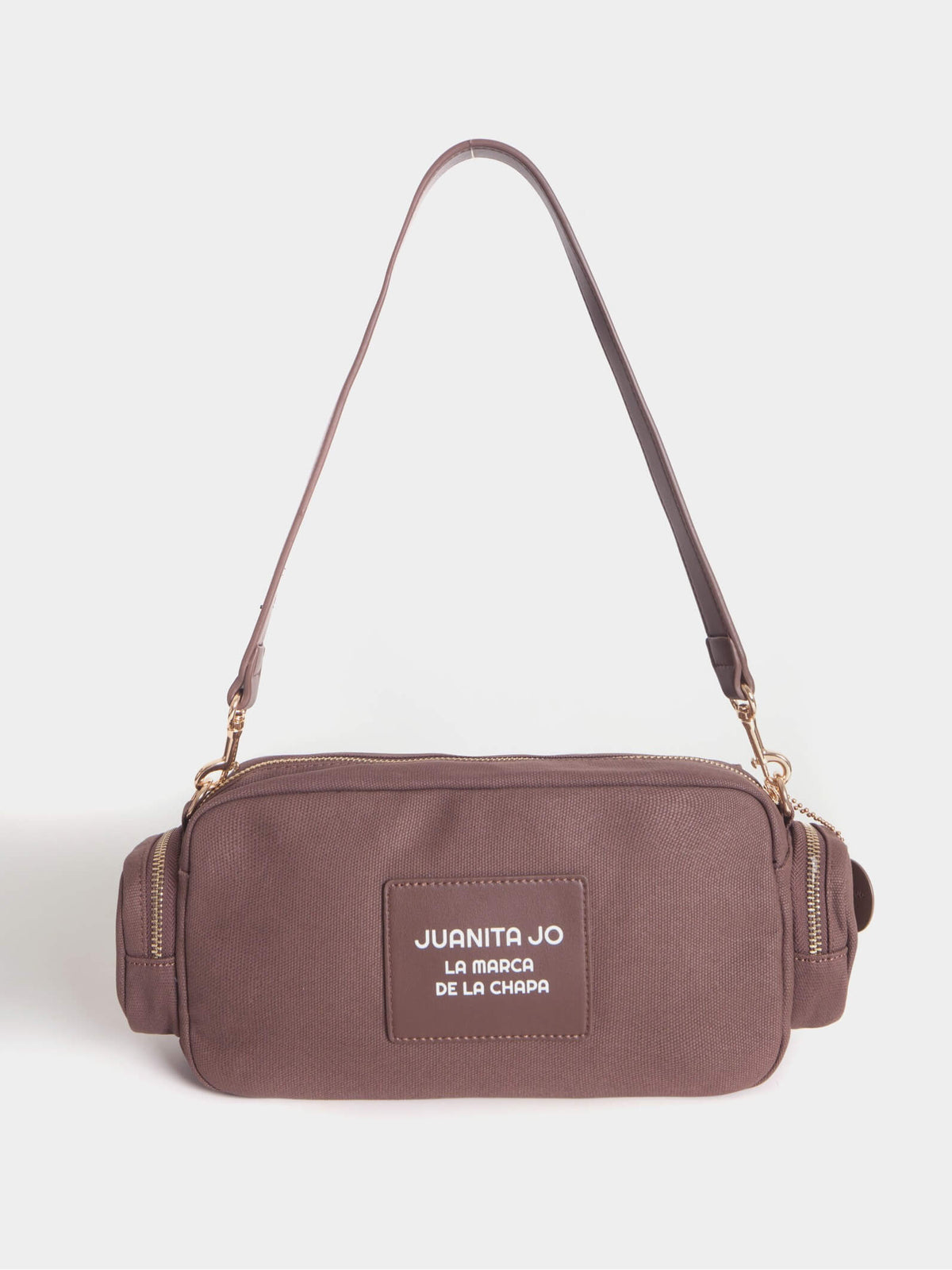 Cartera De Hombro Dafne Marrón
