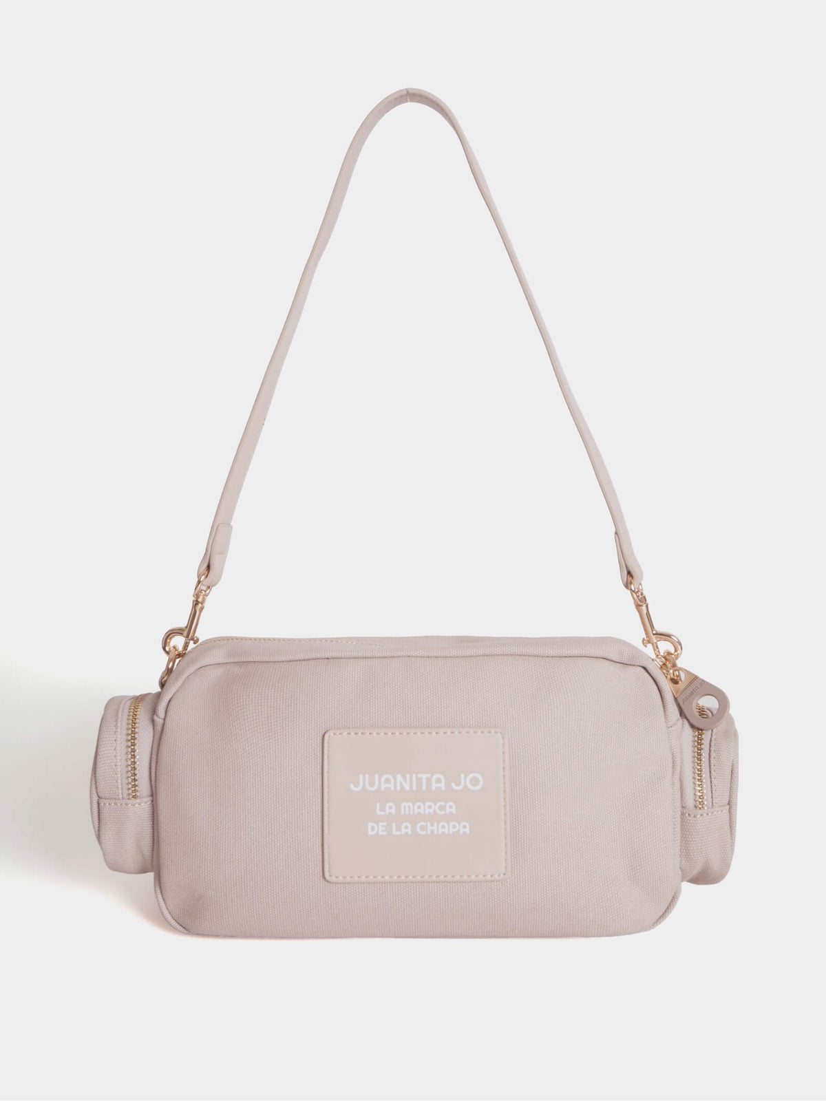 Cartera De Hombro Dafne Crema