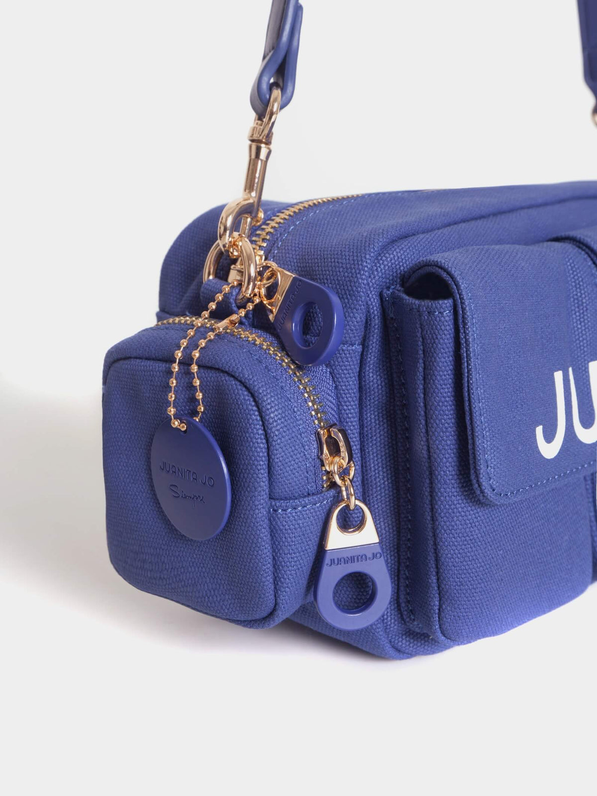 Cartera De Hombro Dafne Azul