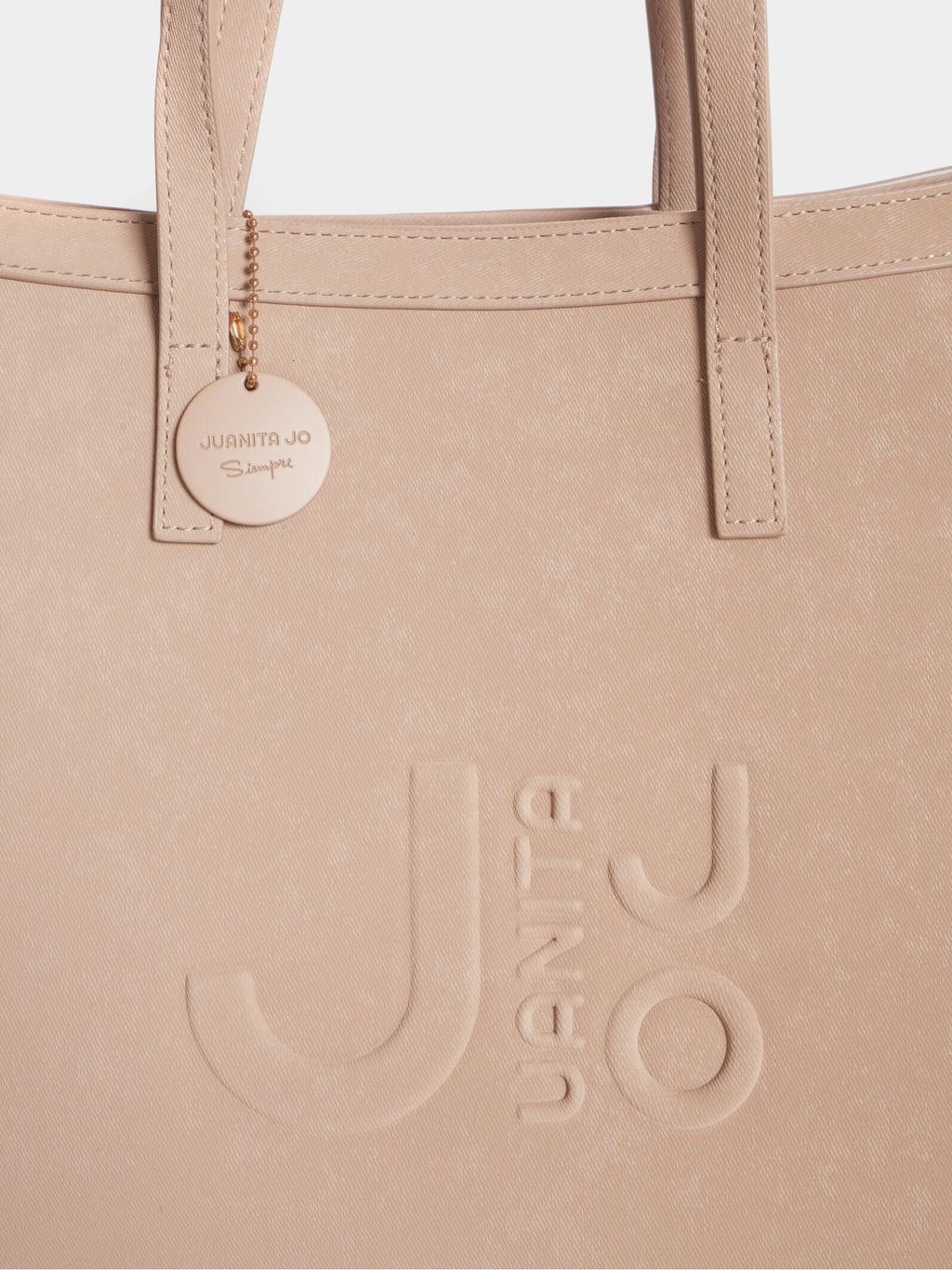 Cartera Jana Con Doble Asa  Arena