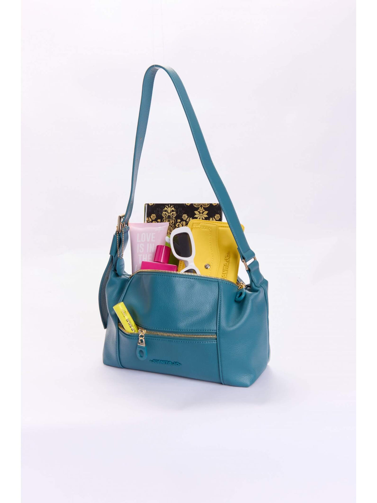 Cartera De Hombro Anaí Azul
