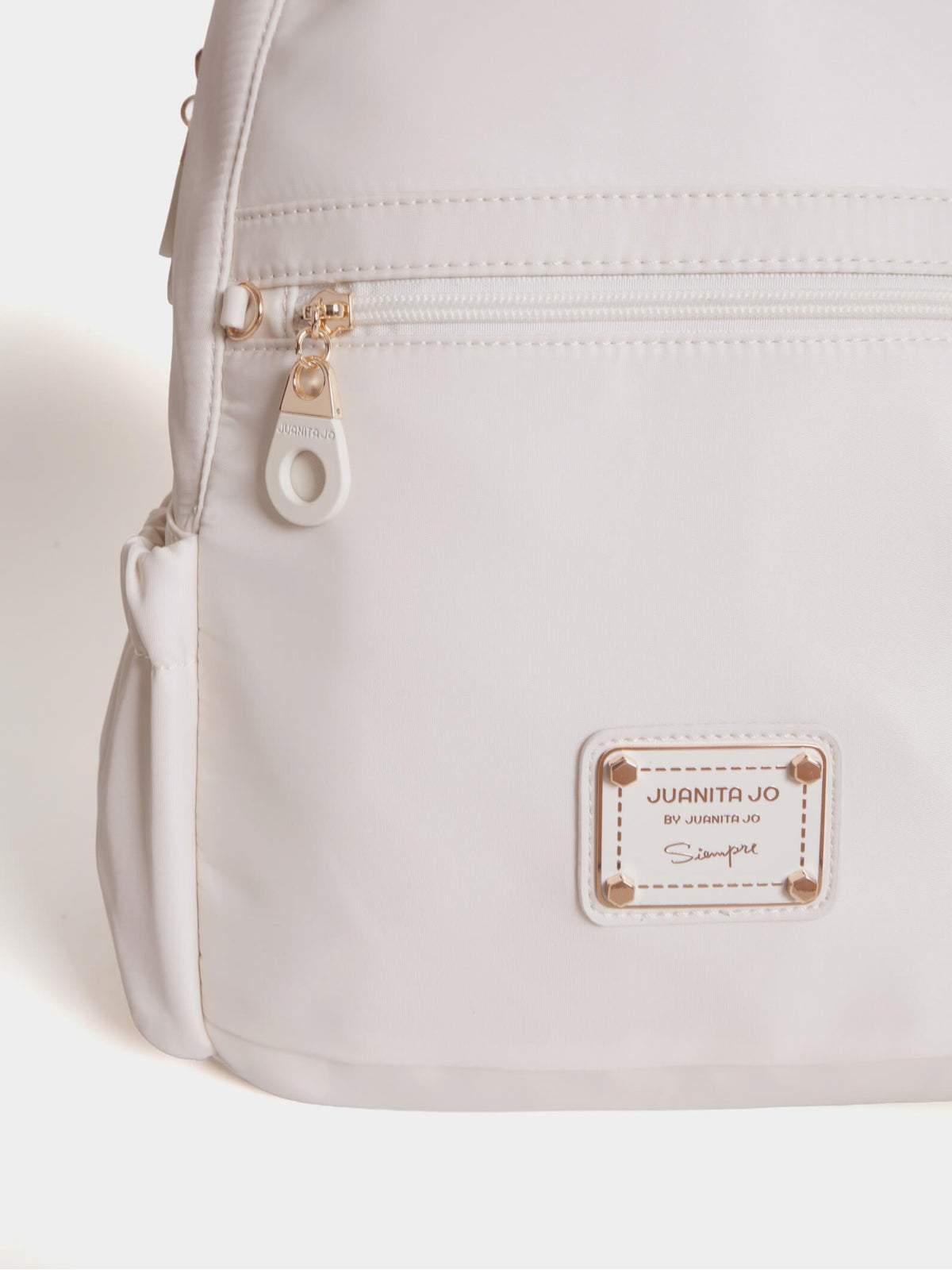 Mochila De Novytex Para Notebook Zoe Blanco