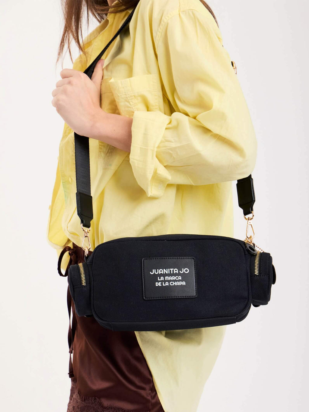Cartera De Hombro Dafne Negro