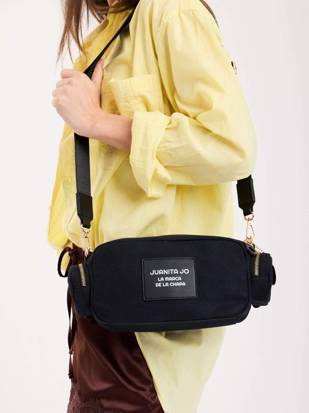 Cartera De Hombro Dafne Negro
