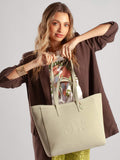 Cartera Jana Con Doble Asa  Verde