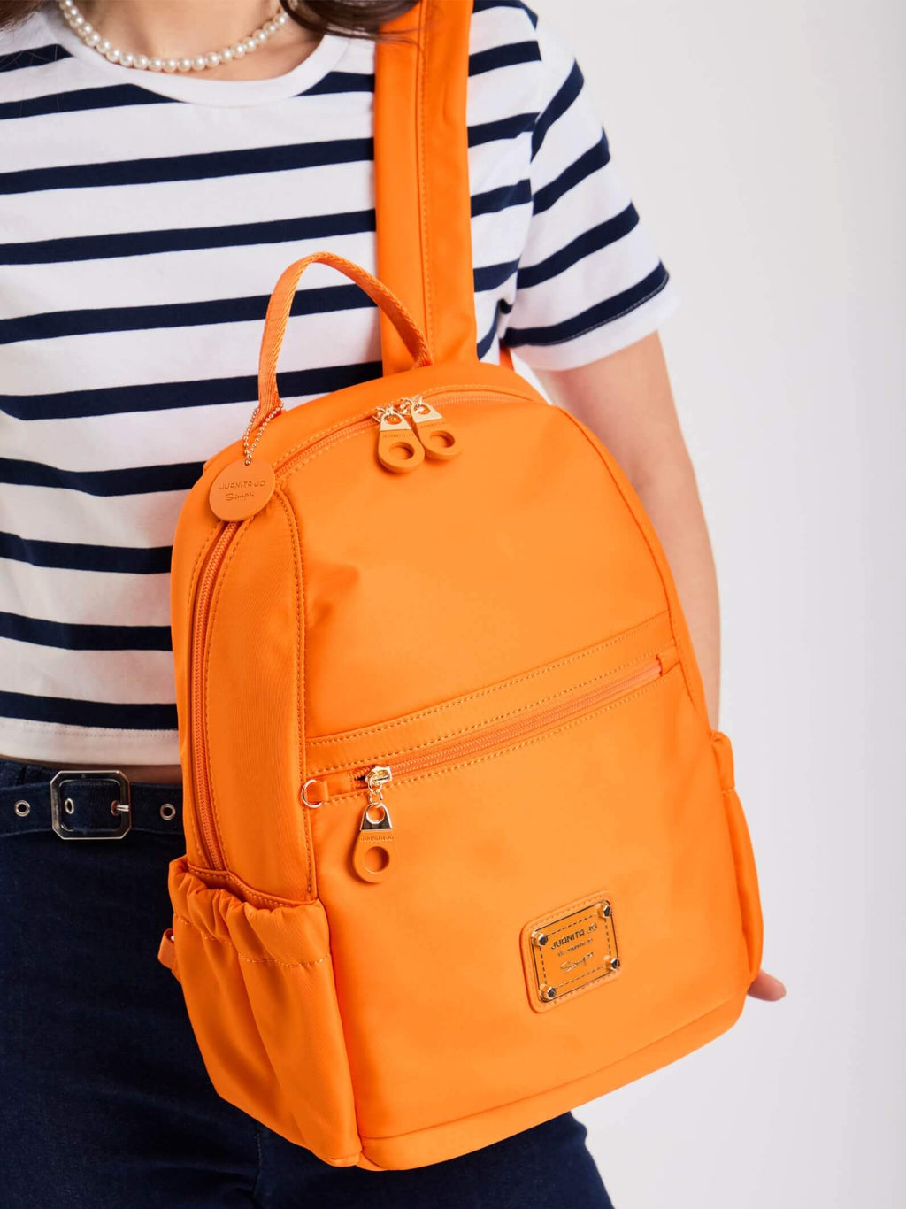 Mochila De Novytex Para Notebook Zoe Naranja