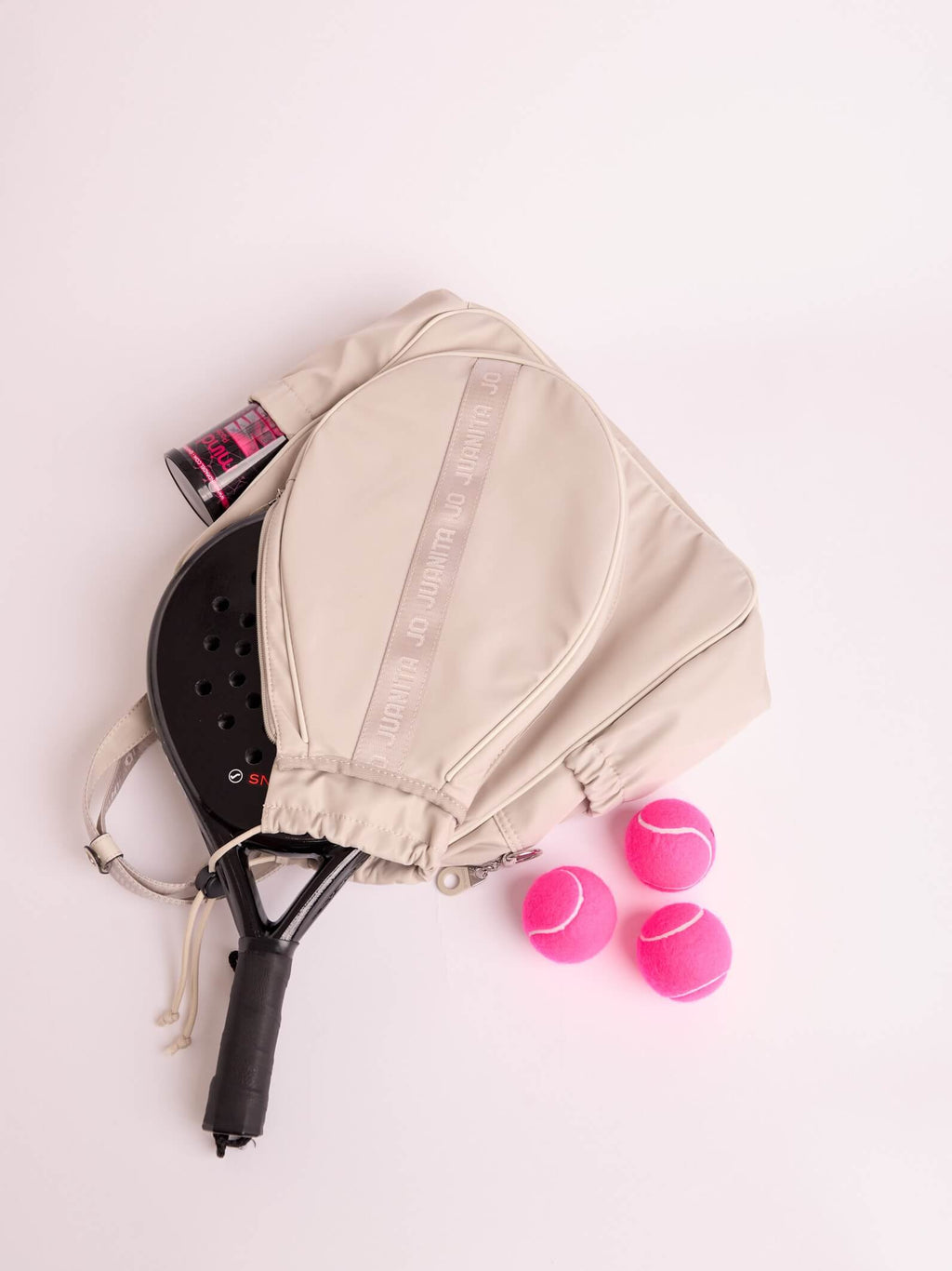 Bolso Porta Paleta De Pádel Y Raqueta De Tenis Club Crema