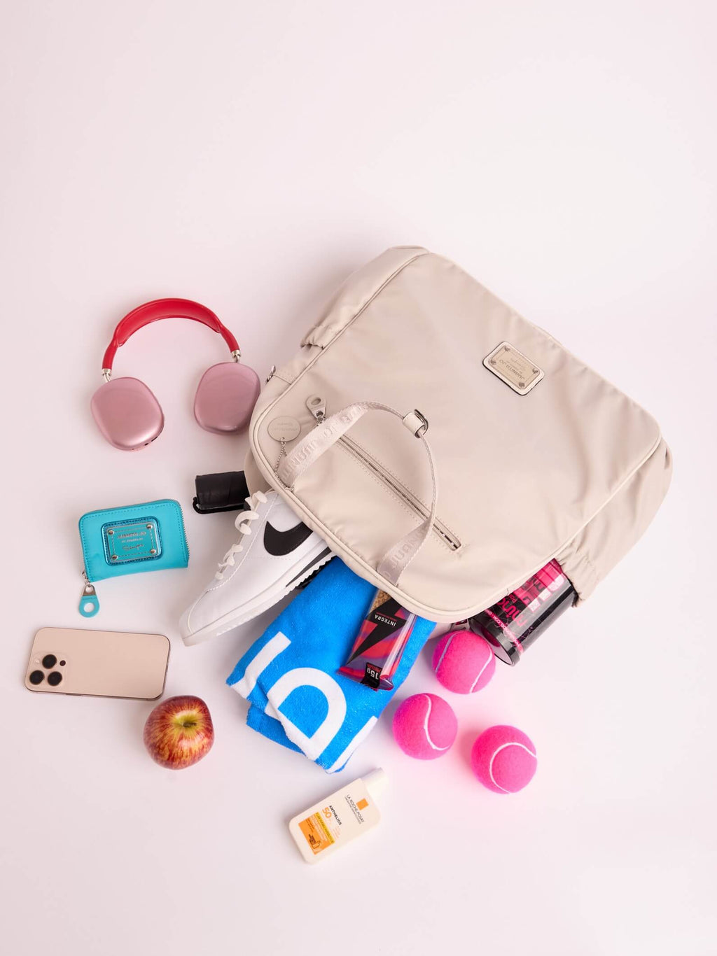Bolso Porta Paleta De Pádel Y Raqueta De Tenis Club Crema