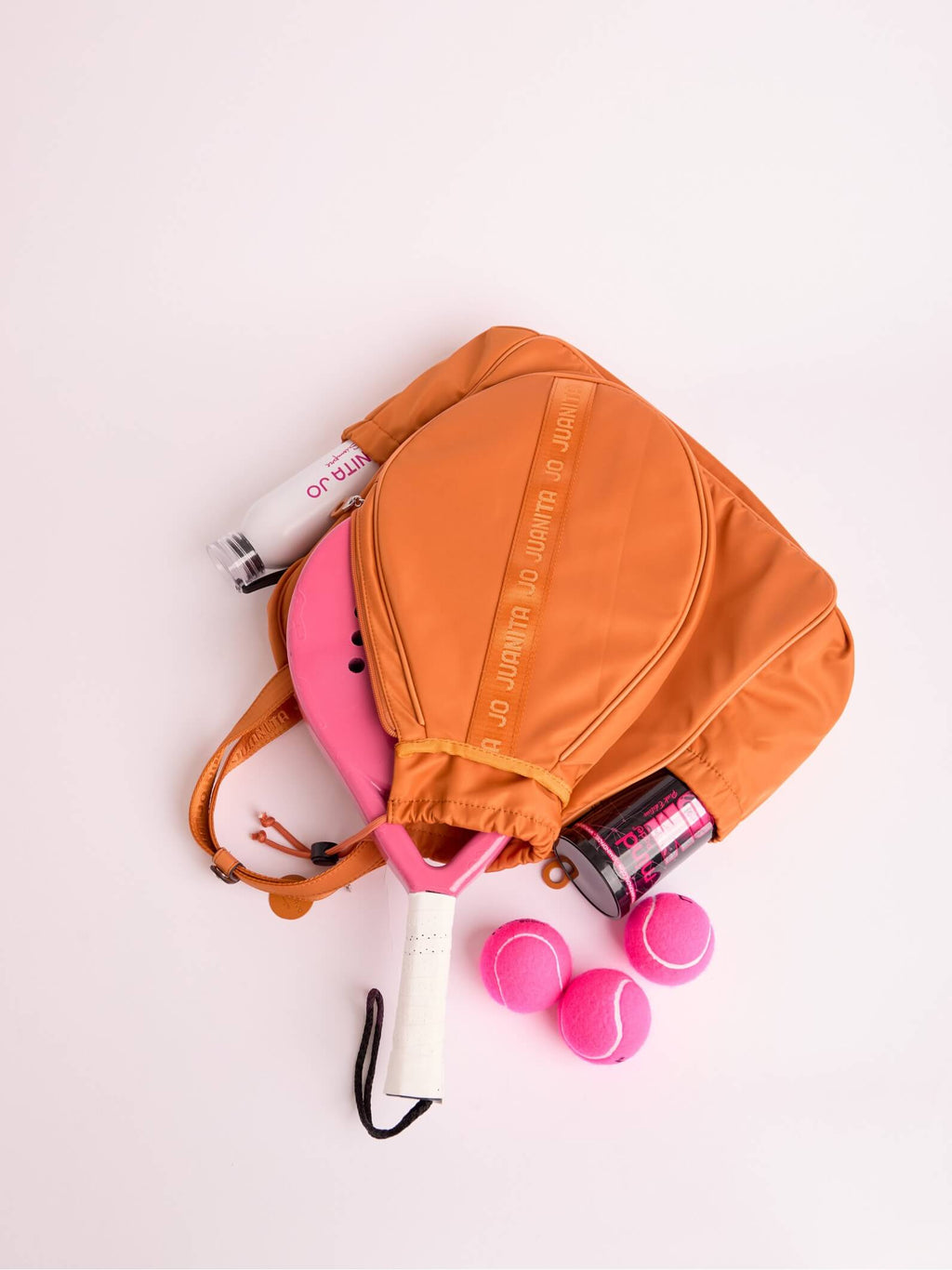 Bolso Porta Paleta Y Raqueta Club Naranja