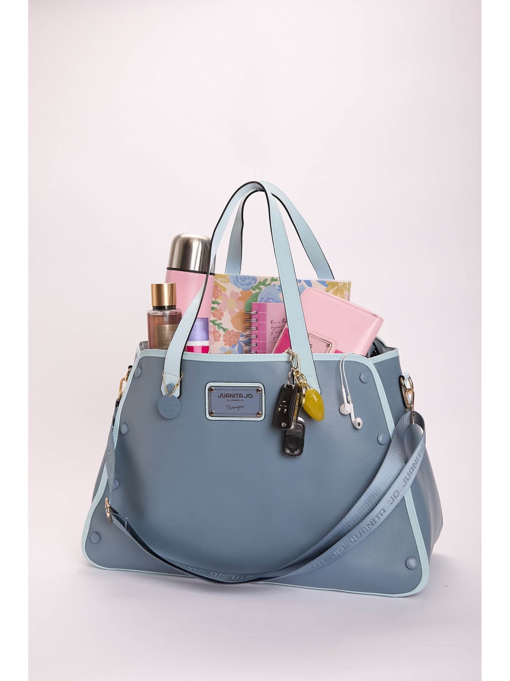 Cartera Marie Curie Azul