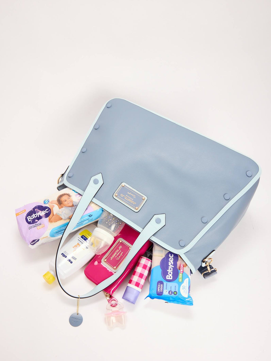 Cartera Marie Curie Azul