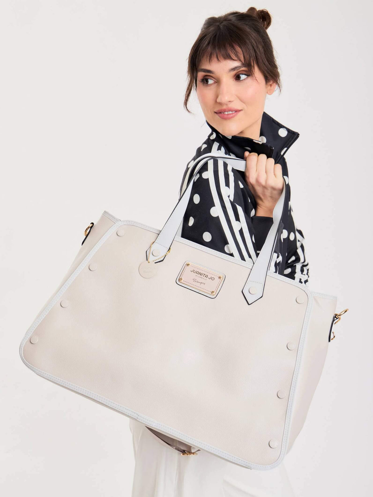 Cartera Marie Curie Gris