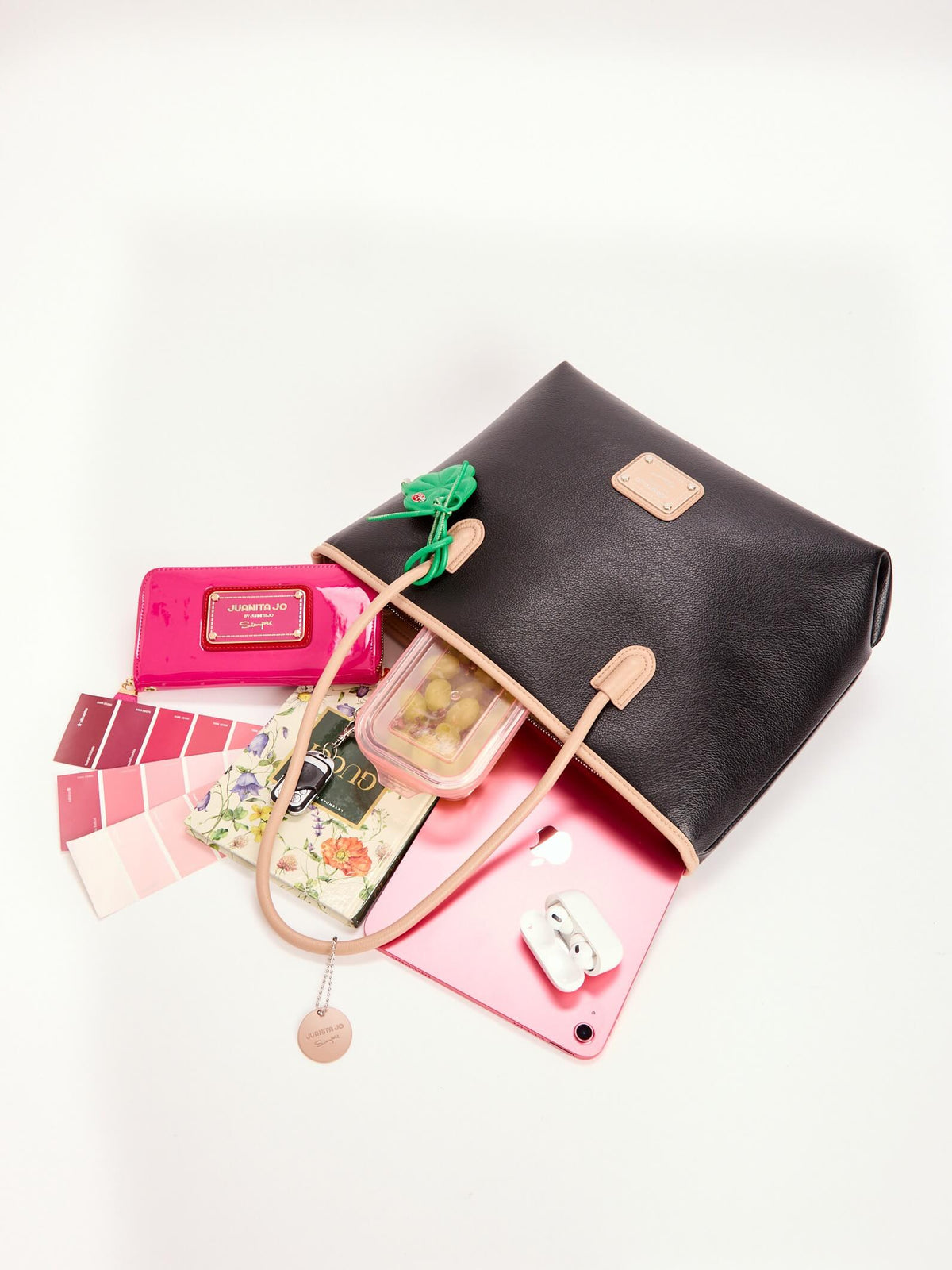 Cartera Trébol Negro