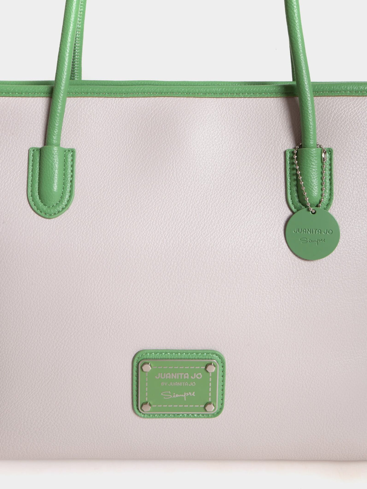 Cartera Trébol Gris