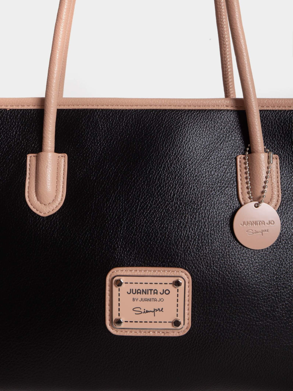 Cartera Trébol Chica Negro