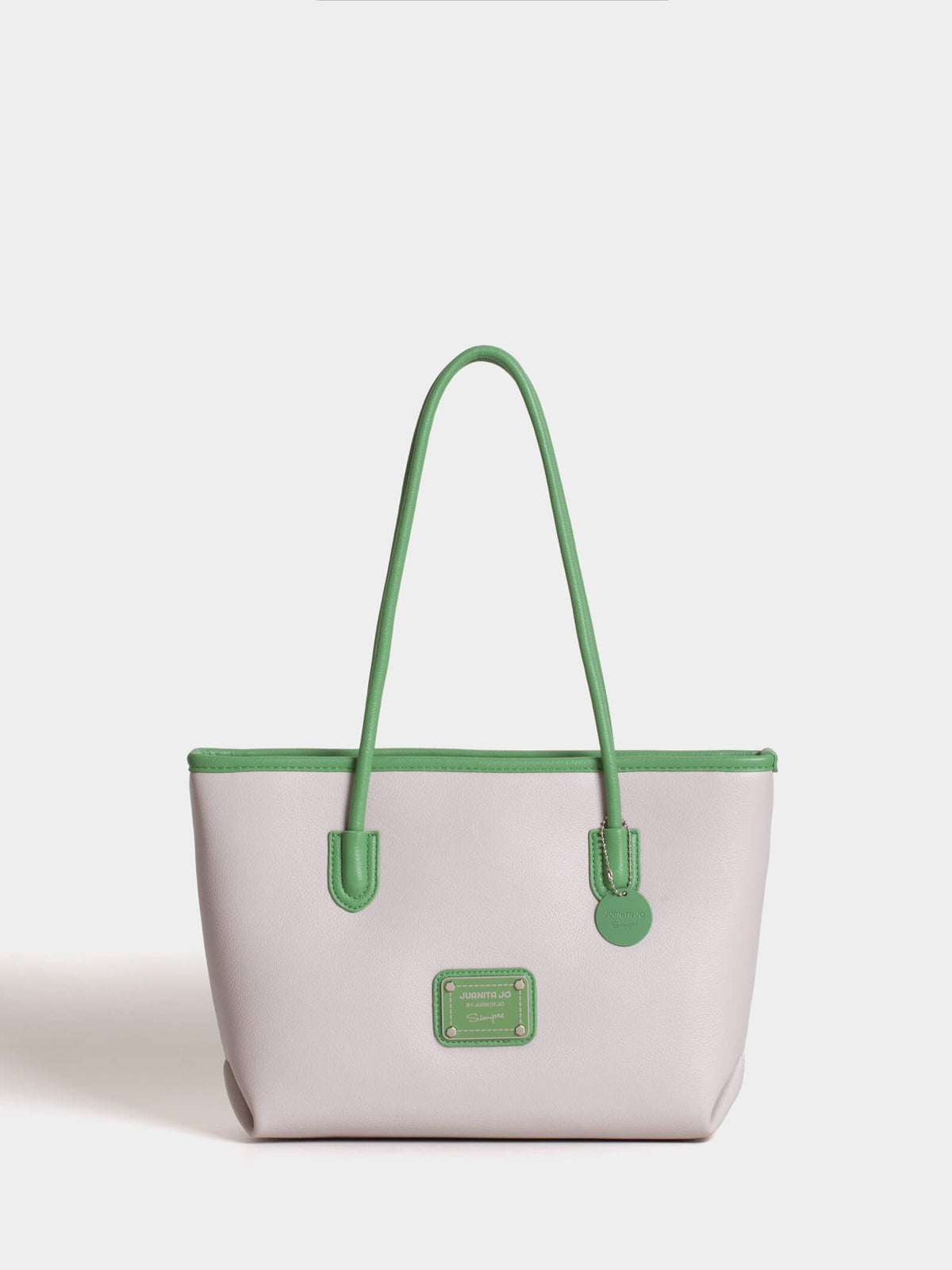 Cartera Trébol Chica Gris