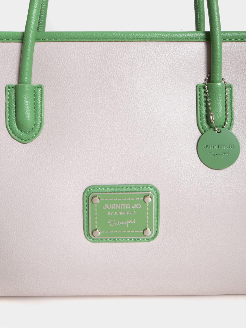 Cartera Trébol Chica Gris