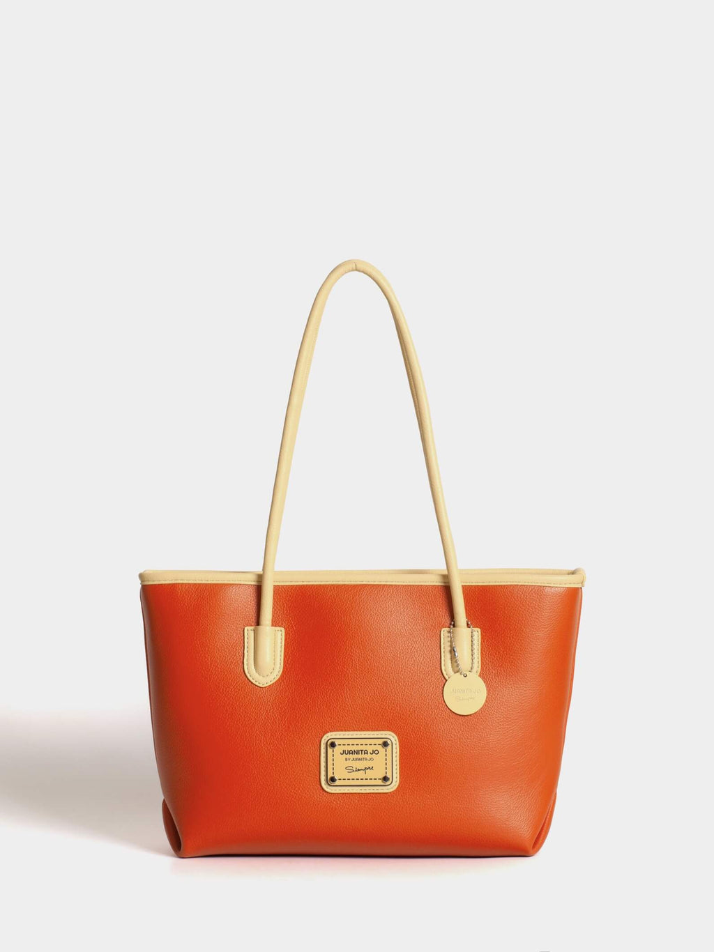 Cartera Trébol Chica Naranja