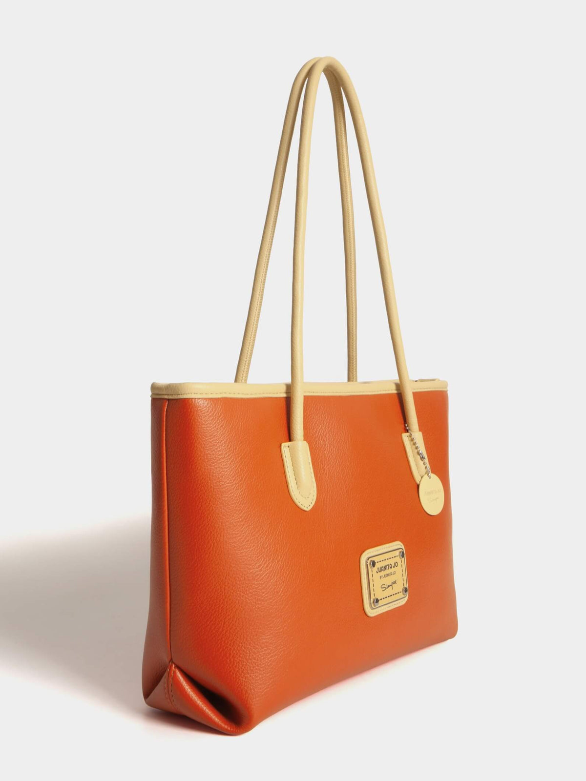 Cartera Trébol Chica Naranja