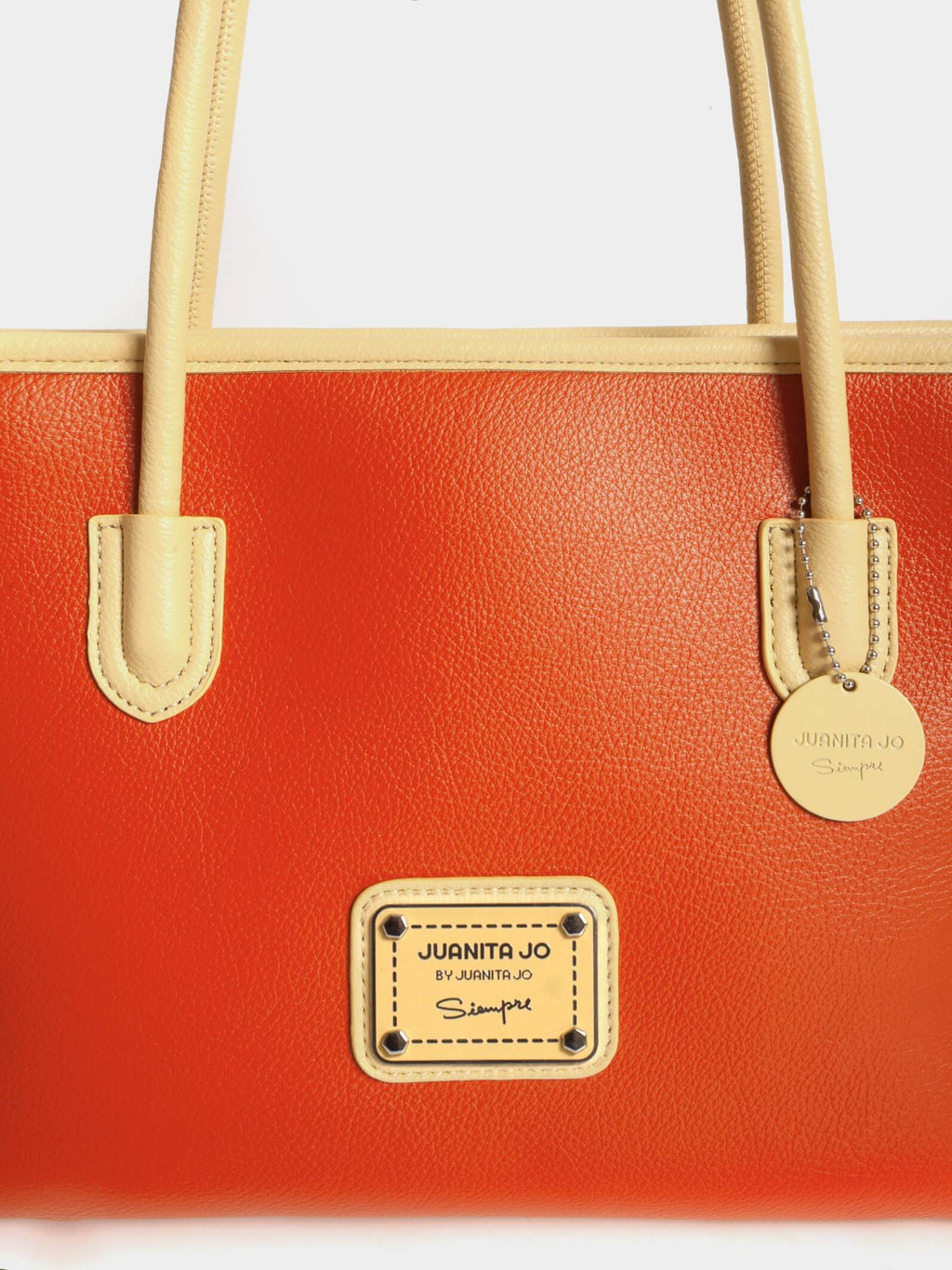 Cartera Trébol Chica Naranja