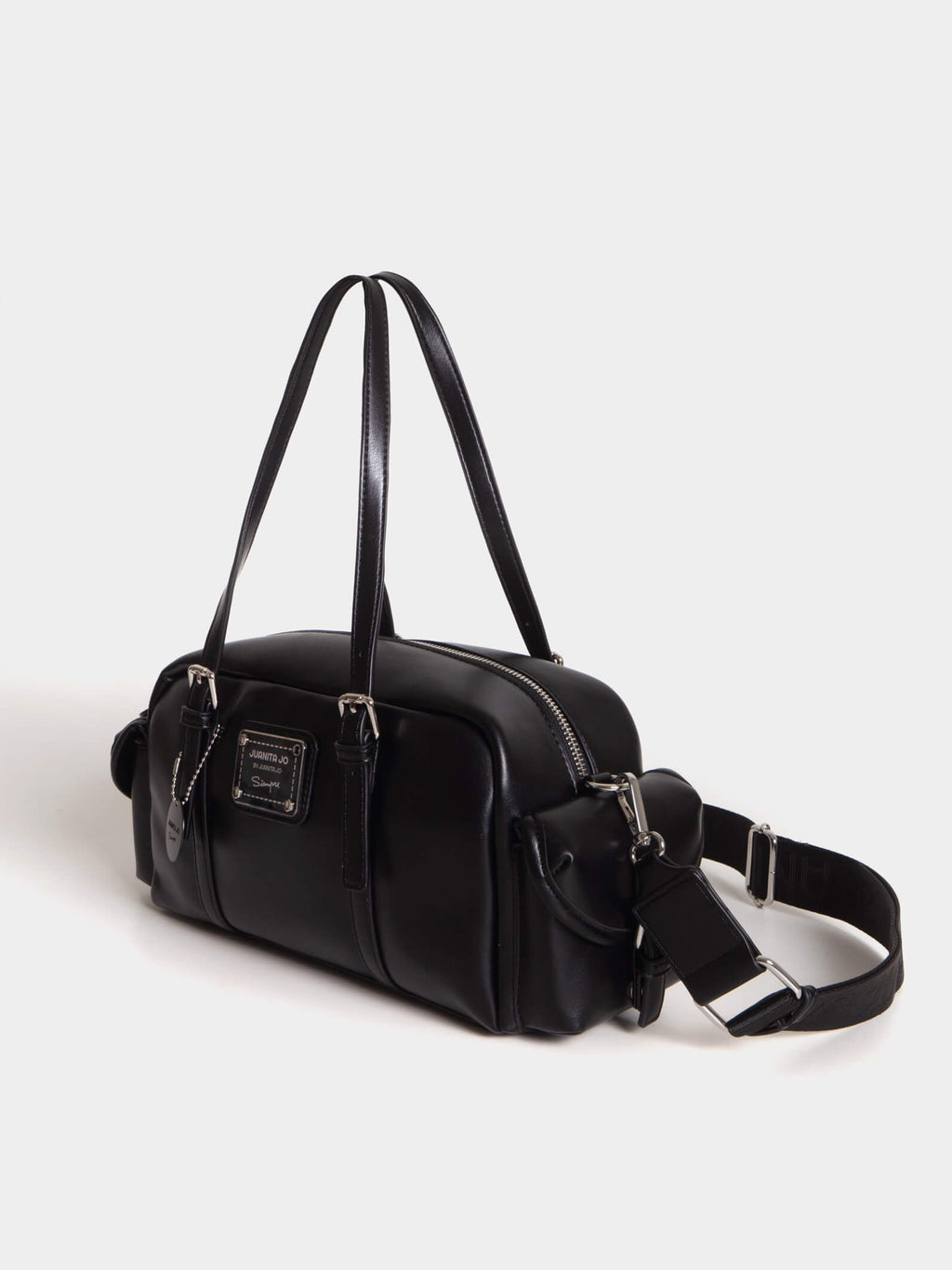 Cartera De Hombro Ori Negro