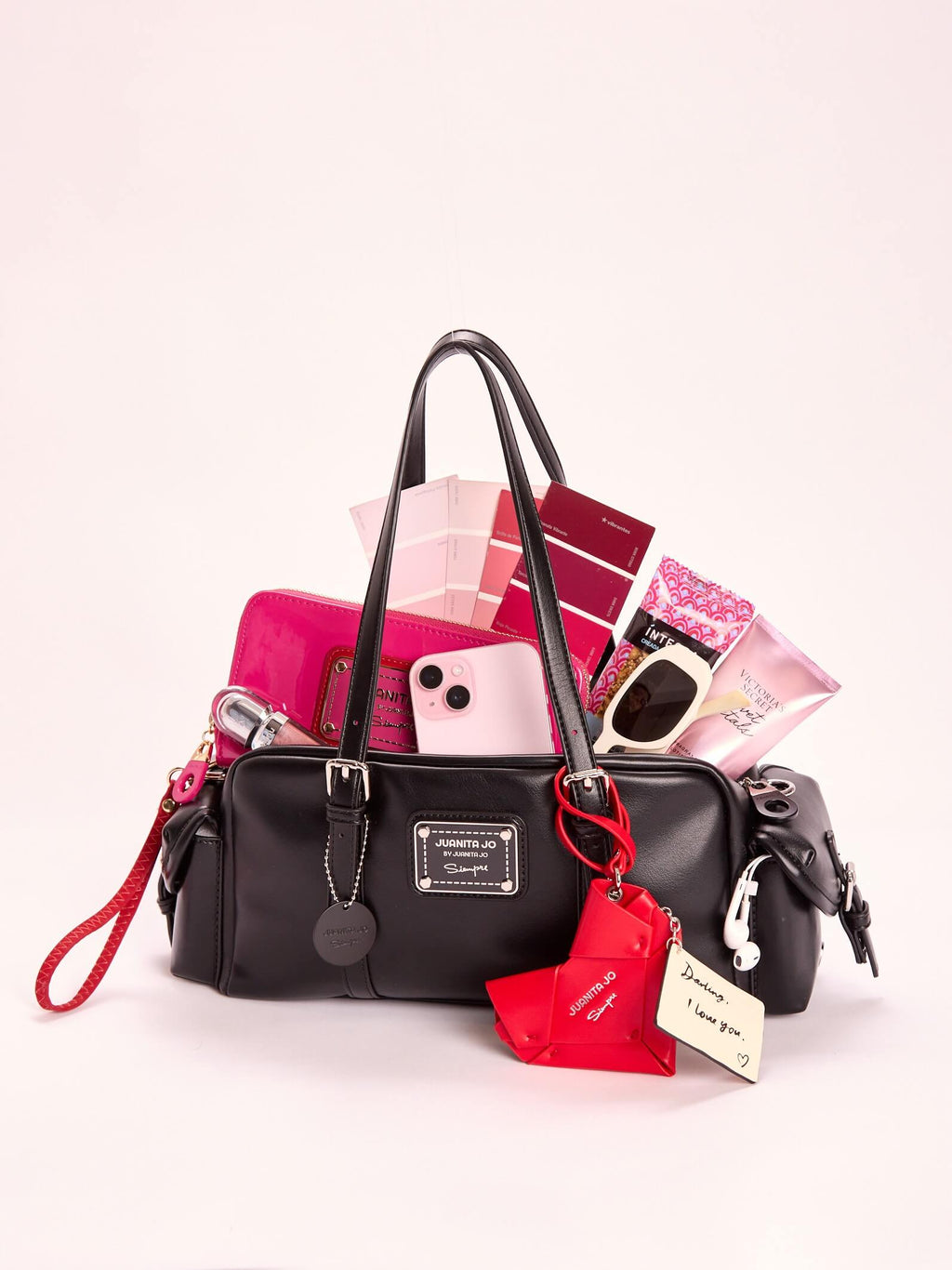 Cartera De Hombro Ori Negro