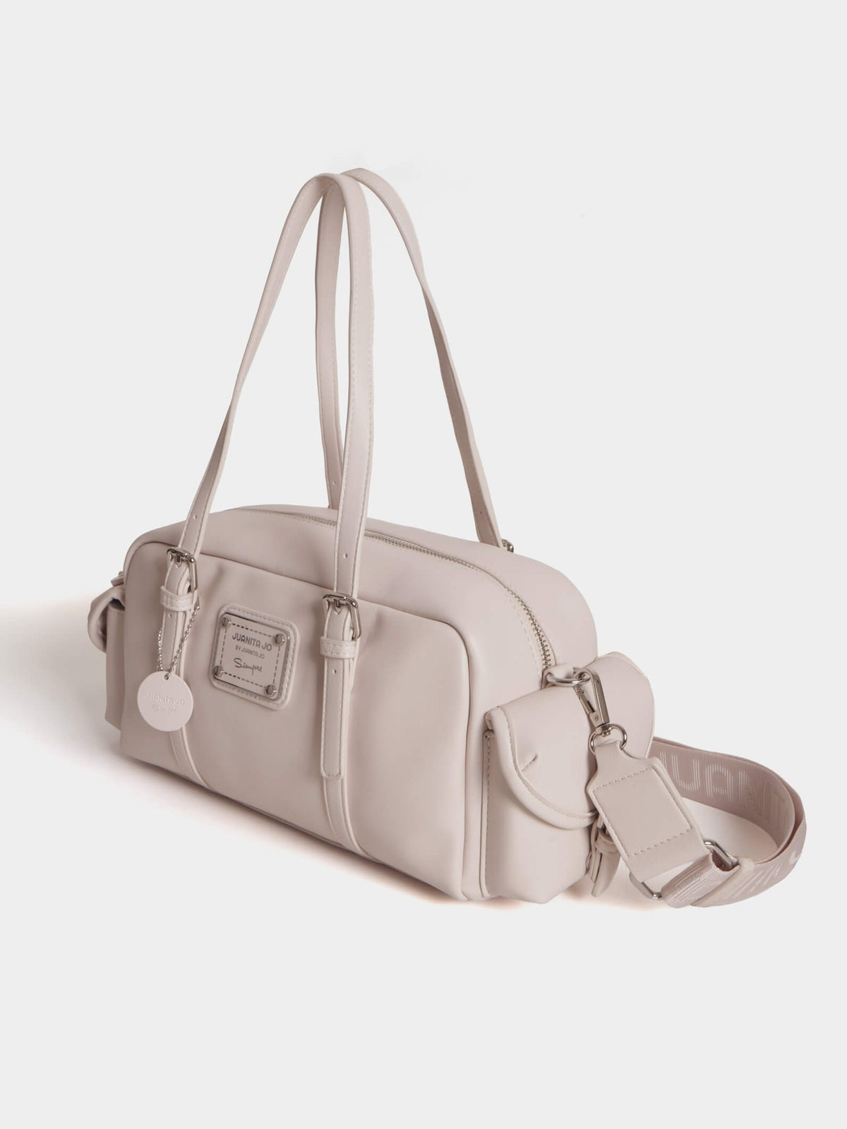 Cartera De Hombro Ori Blanco