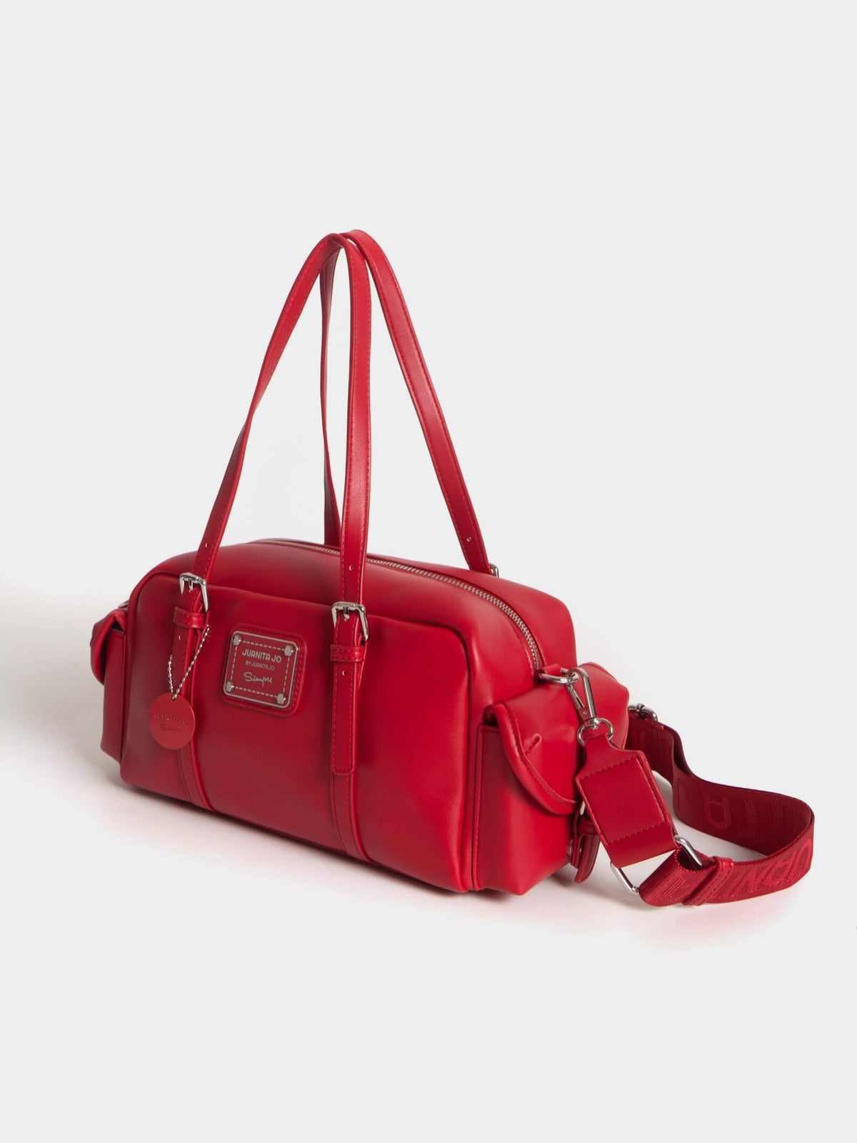 Cartera De Hombro Ori Rojo