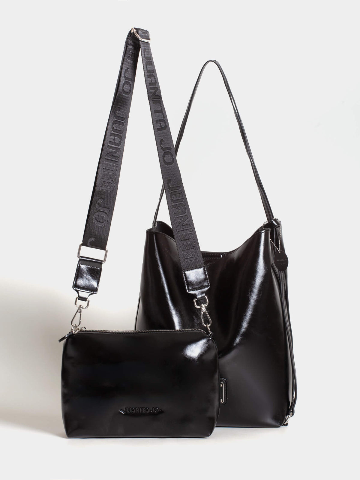 Cartera 3 En 1 Gina Negro