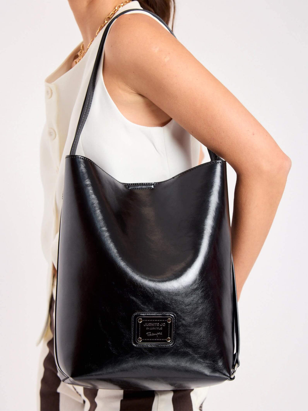 Cartera 3 En 1 Gina Negro